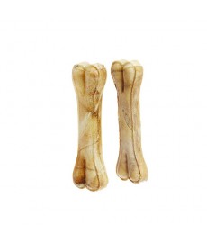 Choostix Pressed Dog Bone, Medium (6-inch x 2 Pieces)