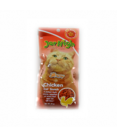 Jer High Cat Snack orJerhigh Jinny Real Chicken Meat 40G