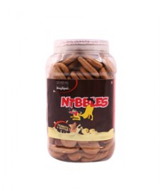 Nibbles Peanut & Butter Dog Biscuit - 500 gm