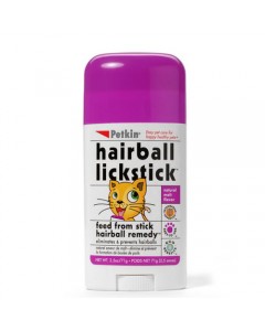 Petkin Hairball Lickstick,Natural Malt Flavour - 70 gm