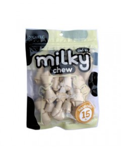Rena Milky Chew Knotted Bone  (15 pieces)