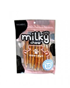 Rena Milky Chew Knotted Chicken Bone  (10 pieces)