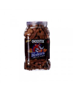 Choostix Biskies with Real Mutton Dog Treat, 500g (Jar)