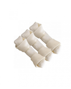 Dog Bone Knotted Natural Flavoured (4-inch x 3 Piece)