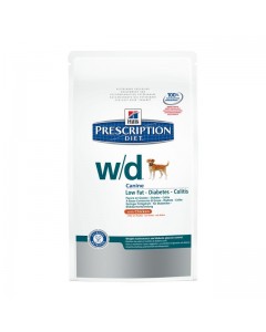 Hills Prescribtion Diet Canine  W/D Dry  1.5 lkg
