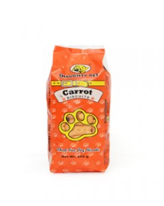 Naughty Pet Carrot Biscuits 750gm