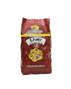 Naughty Pet Liver Biscuits 500gm