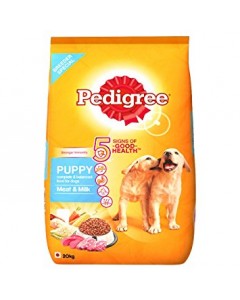 Pedigree Puppy Dog Food Meat and Milk, 20 kg