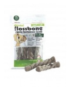 Petkin Wheat free Dental Flossbone Veggie Treat- 5 counts-Large-175 Gm