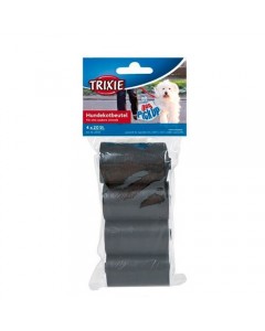 Trixie Dog Dirt Pick-Up Bags Refill 80 Bags-Black