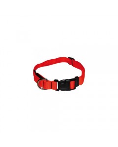 Woofi Dog Collar -Nylon - Padded - Red - Large - XL