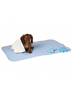 Trixie Puppy Fleece blanket-Light blue