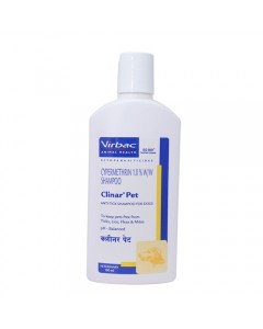 Virbac Clinar Anti Tick - Fleas shampoo - 100 ml