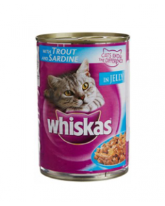 Whiskas Cat Food Whis Trout and Sardine - 400gm