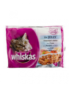 Whiskas Cat Food Whish Multipouch-400 g