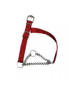 Woofi Dog Choke Collar - Red - Medium - Large (Budget Quality)