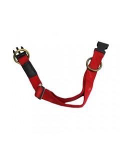 Woofi Dog Collar Adjustable - Nylon - Red - Small - Medium