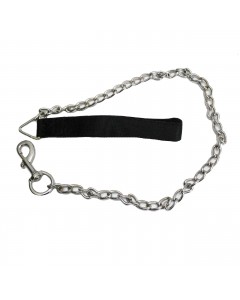 Woofi Half Leash Black - Half Chain Polyproplane Material with soft padded Large leash