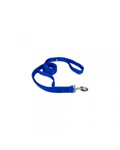 Woofi Dog Double Cotton Leash - Blue-Extra Small